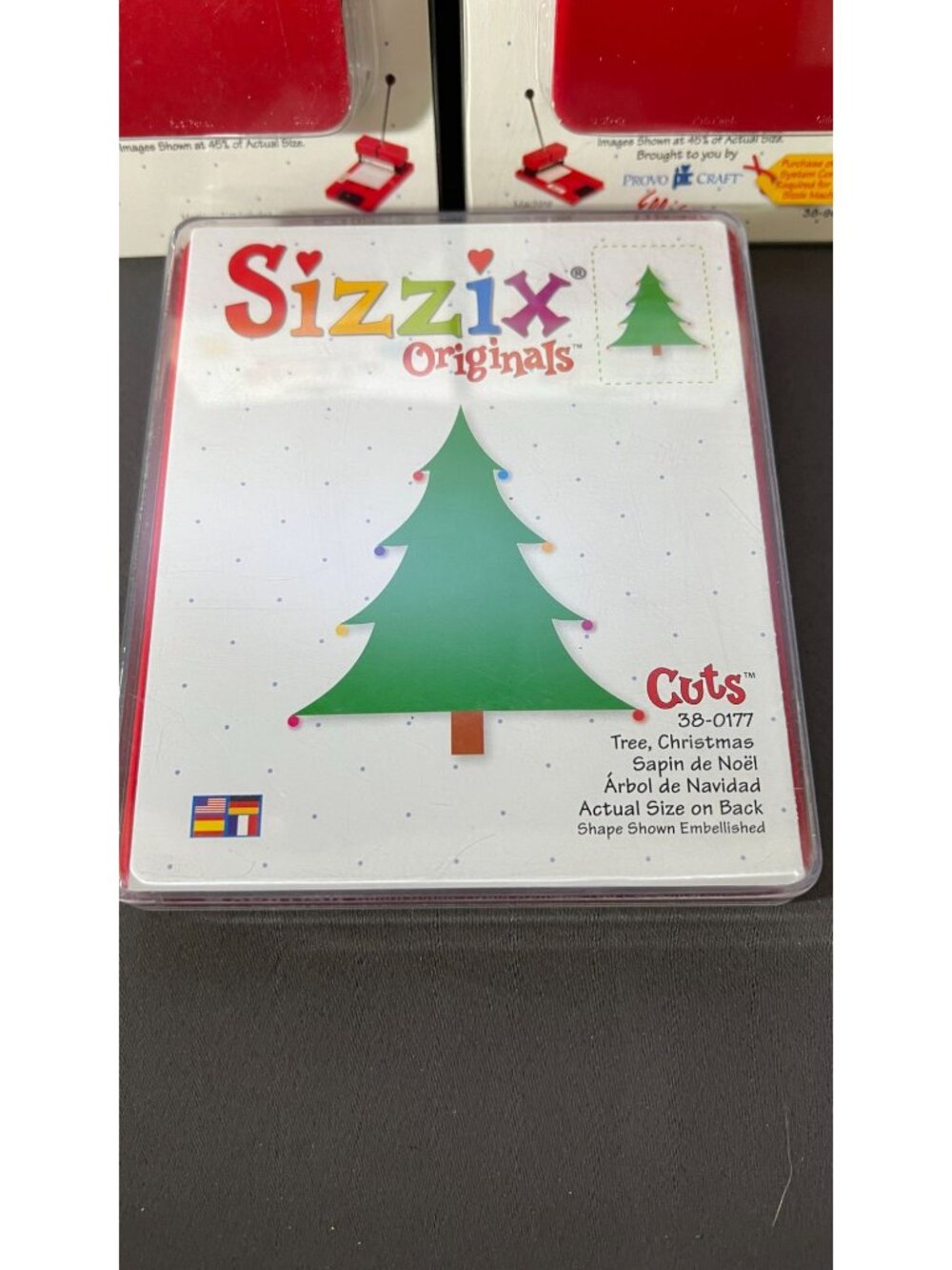 Sizzix Sizzlits Dies Bundle Tags Flowers Butterfly Tree Set - Picture 4 of 4